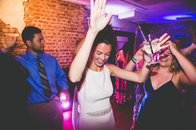 bride dancing reception rice mill
