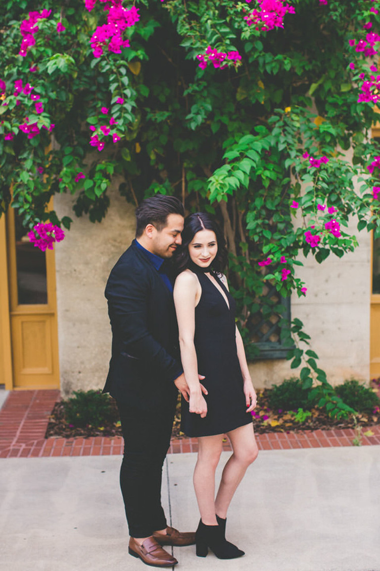Couple Engagement Session St. Augustine Florida Downtown