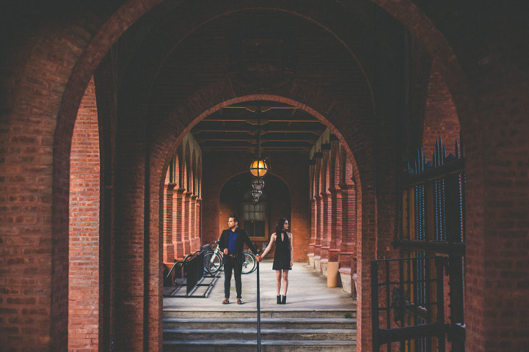 Couple Engagement Session St. Augustine Florida Downtown