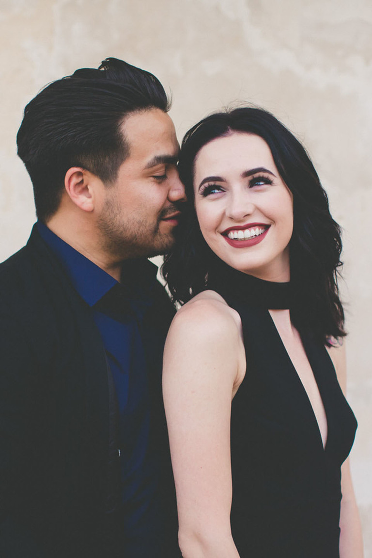 Couple Engagement Session St. Augustine Florida Downtown