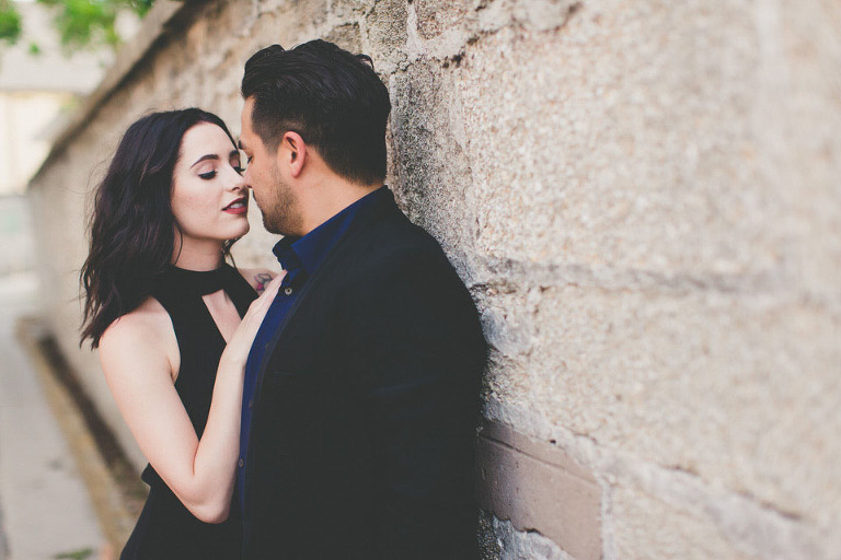 Couple Engagement Session St. Augustine Florida Downtown