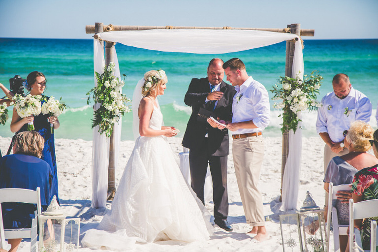 Destin Florida Beach Wedding