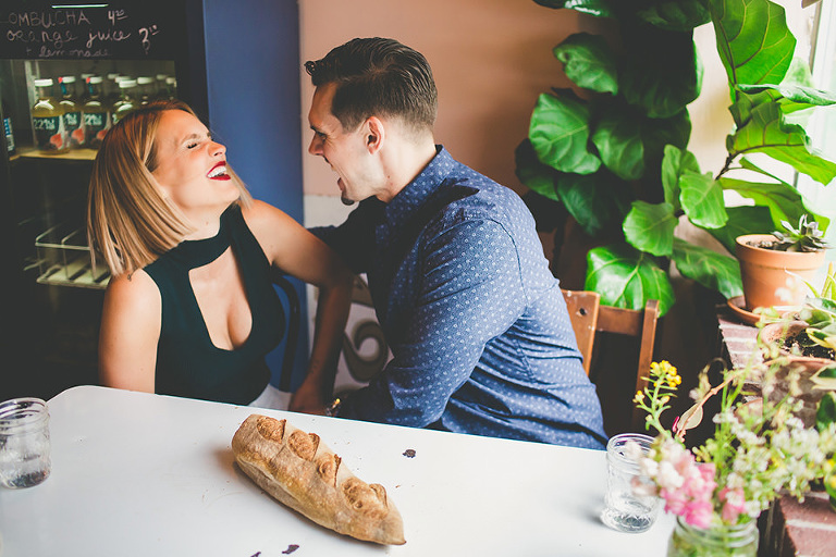 Brittany + Mike Jacksonville-Florida- Foodie-Engagement-Session