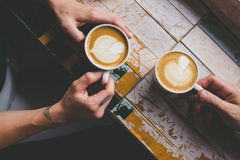 Vagabond Coffee Engagement Session