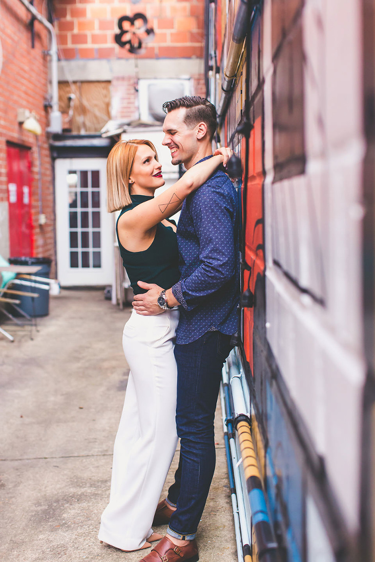 Downtown Jacksonville Florida Engagement Session 