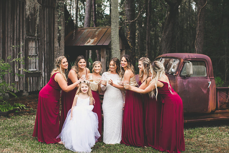 Mikaela & David's Buie Barn Wedding in Brunswick, Georgia