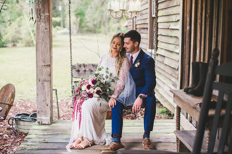 Mikaela & David's Buie Barn Wedding in Brunswick, Georgia