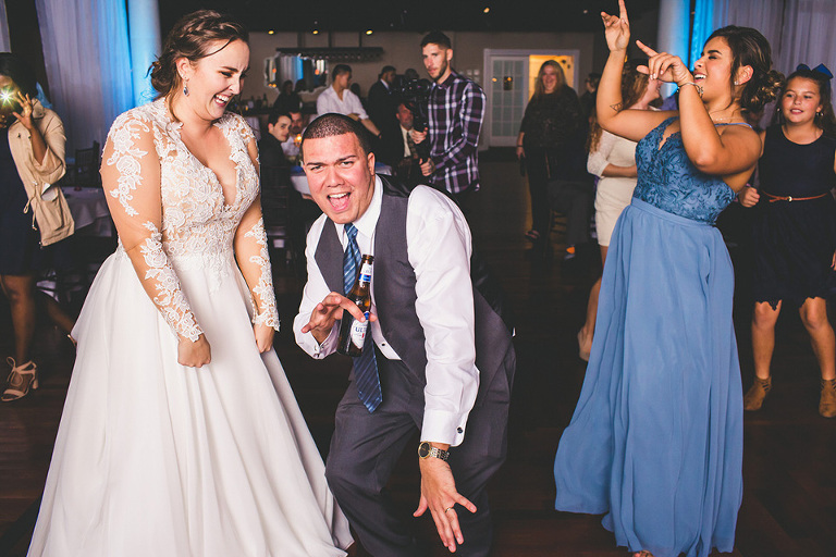 Paige & Sway's White Room Wedding in St. Augustine, Florida