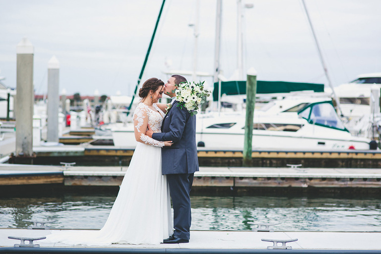 Paige & Sway's White Room Wedding in St. Augustine, Florida