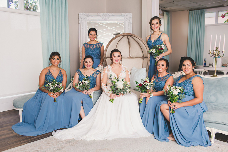 Paige & Sway's White Room Wedding in St. Augustine, Florida