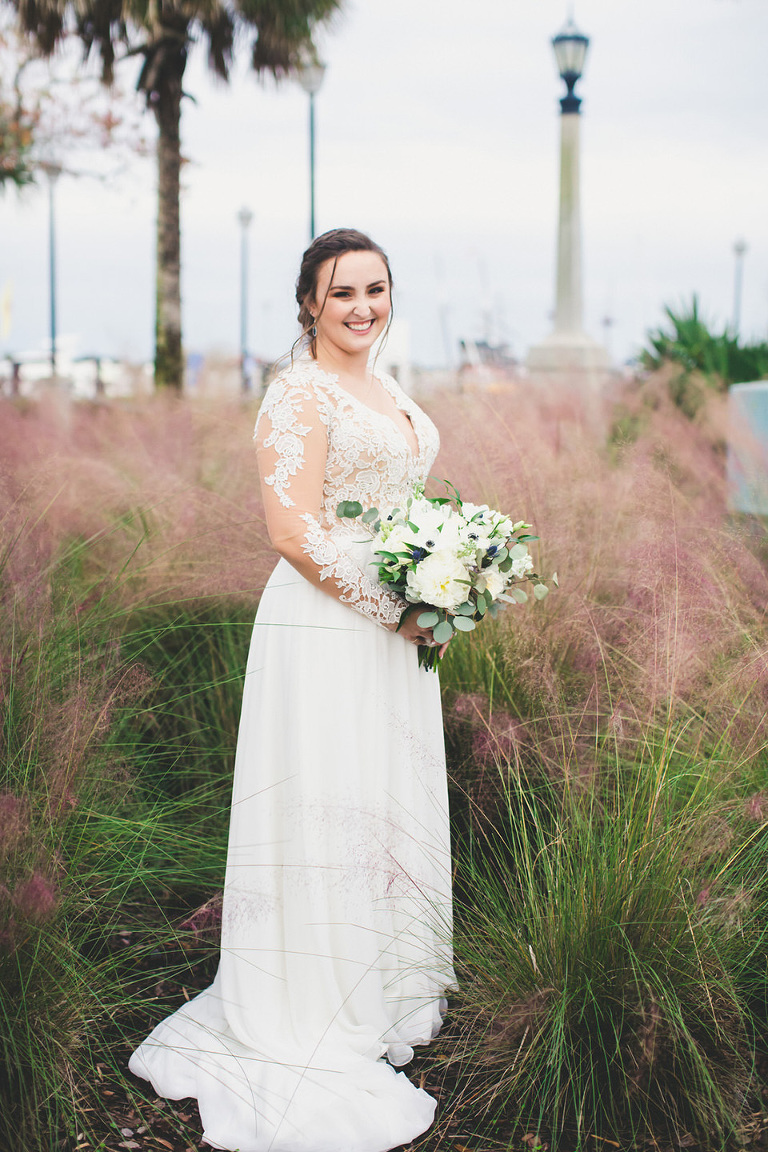 Paige & Sway's White Room Wedding in St. Augustine, Florida