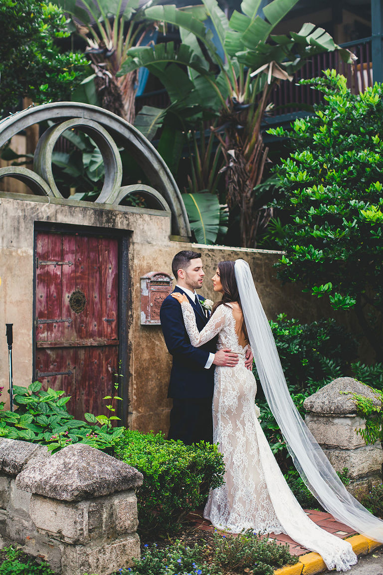 Nicole & Kevin's Treasury on the Plaza Wedding in St. Augustine, Florida