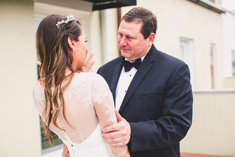 Gracie & Michael's Winter Wedding in Downtown Seaside, Florida