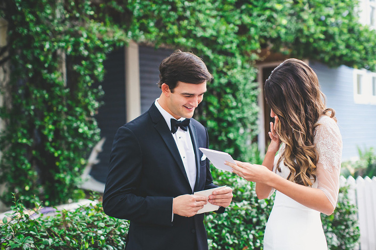 Gracie & Michael's Winter Wedding in Downtown Seaside, Florida