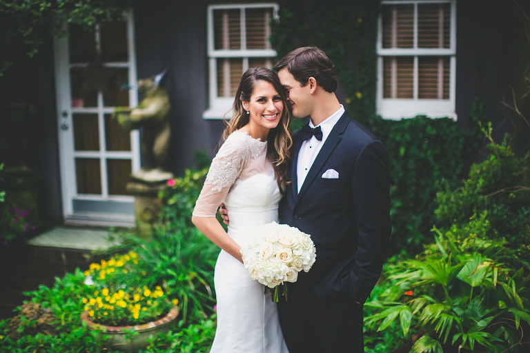 Gracie & Michael's Winter Wedding in Downtown Seaside, Florida