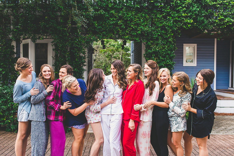 Gracie & Michael's Winter Wedding in Downtown Seaside, Florida