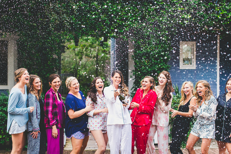 Gracie & Michael's Winter Wedding in Downtown Seaside, Florida