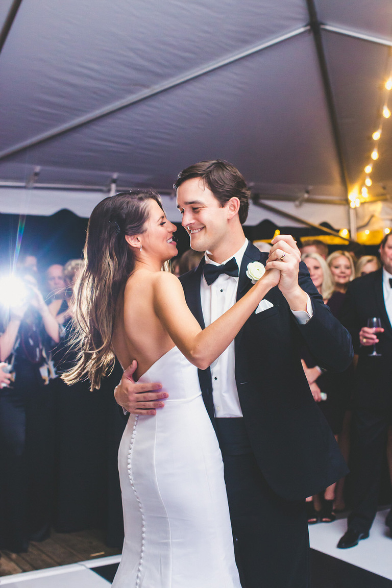 Gracie & Michael's Winter Wedding in Downtown Seaside, Florida