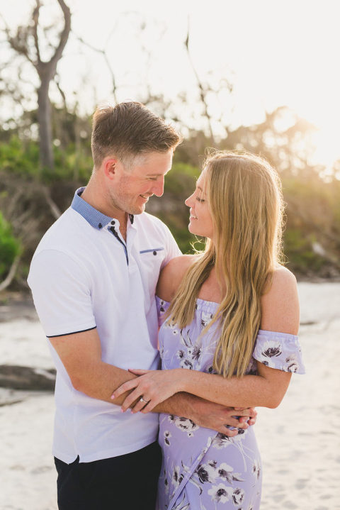 Talbot Island Engagement Session Driftwood Beach
