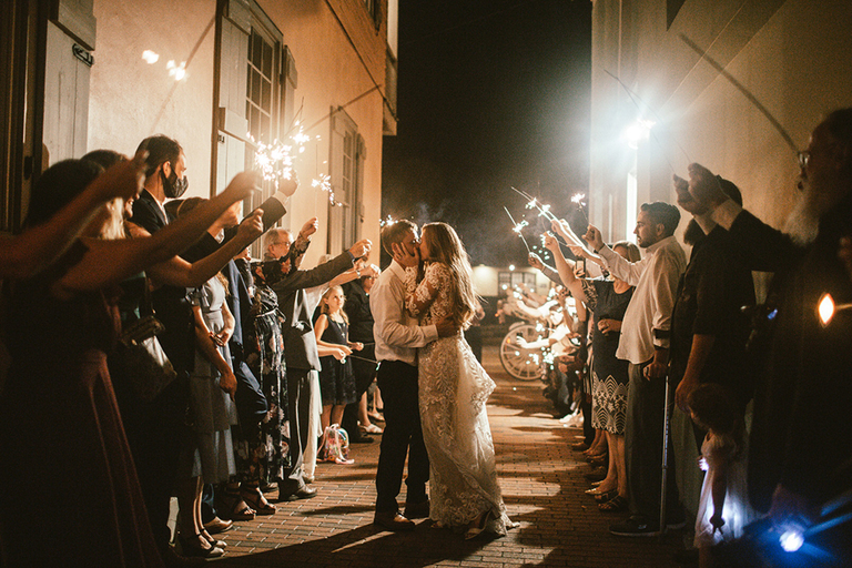 Toni + Seth's beautiful wedding at the White Room in St. Augustine, Florida