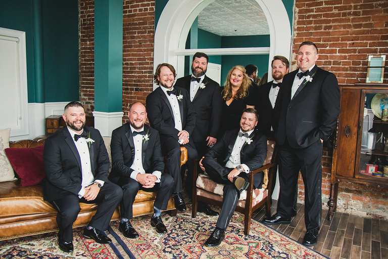 Grooms Suite at The White Room Wedding Venue St. Augustine Florida 