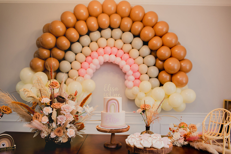 first birthday party baby girl decorations