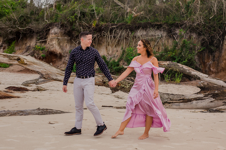 Little Talbot Island Engagement Session : Jacksonville, Florida : Gabby + Carl