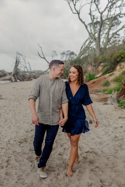 Little Talbot Island Engagement Session Florida