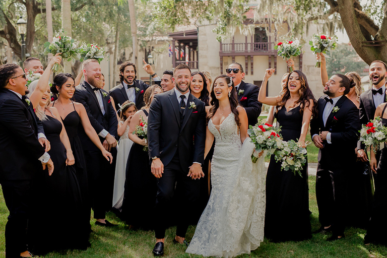 The Treasury on the plaza wedding venue in st. Augustine Florida 